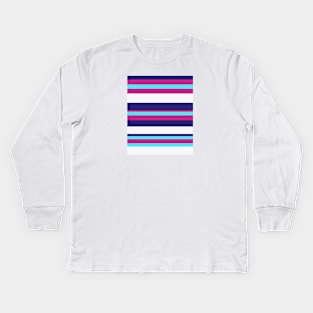 Lines Kids Long Sleeve T-Shirt